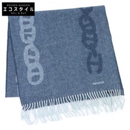 愛馬仕標誌刺繡瘋狂鏈羊絨流蘇