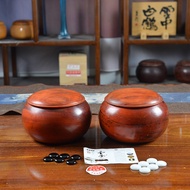 Real Shot Go Set Extra Large Mahogany Chess Pot Yunnan Go Single-Sided Large New Yunzi Go Household 