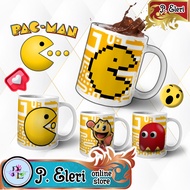 PACKMAN CHARACTER LAYOUT MUG DESIGN