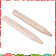 2Pcs Badminton Racket Handle Grip Wooden Badminton Handle Repair of Badminton Racket,G6