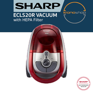 Sharp Bagless Vacuum Cleaner | 1600W / 2000W Motor | Compact & Powerful Suction | ECNS16R ECLS20R