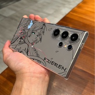 Samsung S26 Ultra S25 Ultra S24Ultra S25 FE S24FE S23 S22 S21 Flowers Frieren Ultra Thin Soft Transp