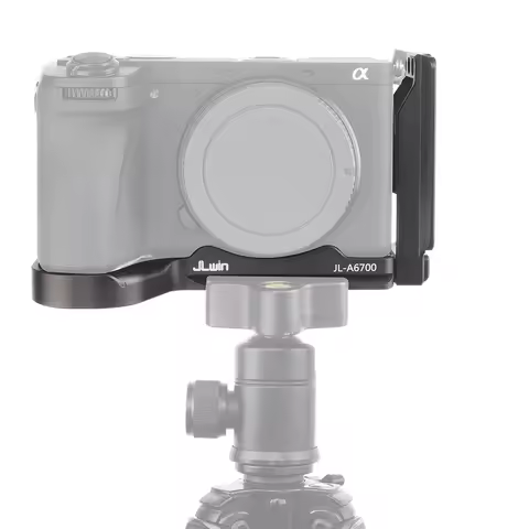 FOTGA L Shape For Sony A6700 Camera Bracket Plate Baseplate Shoot Quick Release QR Vertical 1/4 Scre
