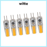 WITTE 6PCS G4 LED Bulb, 2W 120V G4 Light Bulb, Durable 180lm LED Bulb Bedroom