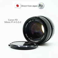 [Used in Japan] " Vintage Lens " Canon FD 50mm f/1.4 S.S.C. Released in 1973 Japan