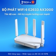 ]2TECH] ZTE E2633 Wifi 6 Router – 5 Super Powerful Antennas, Speed 3000mbps,