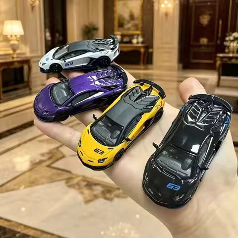 Aventador SVJ LP770-4 1:64 Emodel Diecast Model