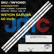 Backlight TV WEYON SAKURA 40 Inch CC02385D671V07