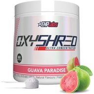 EHP Labs OxyShred Pre Workout Powder & Shredding Supplement - Preworkout Powder with L Glutamine &  