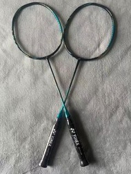 YONEX尤尼克斯 天斧 AX88S PRO 全碳毛球拍 強韌 輕量 彈性大專業級669mm 翡翠藍