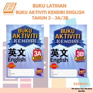 [SBCB]Buku Latihan SJKC: Buku Aktiviti Kendiri English Tahun 3 (3A/3B)