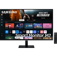 Samsung 32" M7 LS32DM700UEXXS VA 4K UHD HDR10 Tizen Build In Speaker Solarcell Remote Smart Monitor