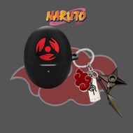 for Honor Choice Earbuds S7 Case Anime Naruto Keychain Pendant Cartoon Silicone Soft Case Suitable f