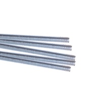 สตัดเหล็กเกลียวมิล UHENG ขนาด 6 มม. x 1 เมตร สีซิงค์ขาว