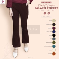 QAYRAA🌷 Seluar Palazo POCKET Botcut LAICI /  Bootcut Palazzo Casual Pants - Free Size