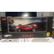 Hot Wheels Ferrari 553F1 Racing Car, Hot Wheels Fine Edition, No. 38, World Championship Hossorne Se