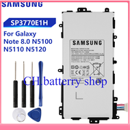 แบตเตอรี่ Samsung Galaxy Note 8.0 N5100 N5110 N5120 ของแท้แท็บเล็ตแบตเตอรี่ SP3770E1H 4600mAh