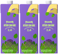 Trà atiso rất ít đường VINAMILK atiso cao đặc hộp 1 lít - 2.4g thảo mộc giải nhiệt chống oxy hóa