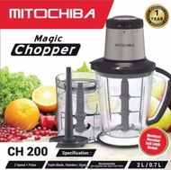 Magic Food Chopper Mitochiba CH 200 Blender Daging dan Bumbu Original