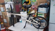 20吋摺疊單車 ，V煞， Shimano 6速，快拆坐通，尾避震，紮實好踩，企理免維修，可預約到實體店試車，售價$390[深水埗交收],有意可以wts 51371512 或者致電23613055查詢或