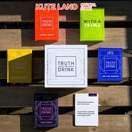 Bộ Trò Chơi Thẻ Bài Truth or Drink Board Game Độc Đáo Bài Drinking Game
