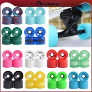 [Phenovo] 4x Durable Skateboard Wheels Roller 78A Hardness Wheel Parts Accessories