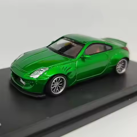 High Restore HR 1/64 Fairlady Z33 Car Model For 350Z Pandem Rocket Bunny Diecast Model Car