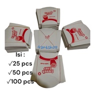 Paper box frenchKentang/french fries ivory material