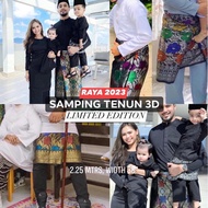 SAMPING TENUN FLORAL (Colorful Samping) Trending For Raya/Nikah/Tunang/Kahwin/Event ️