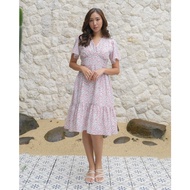 Beyoutiful - Ayleen Flutter Sleeve Dress - Women's Dress