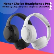 HONOR CHOICE Headphones Pro (80H Battery Life | ANC+ | Triple-Mic | Hi-Res | Game Mode)