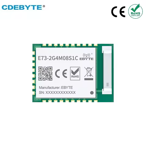 nRF52840 2.4GHz BLE 4.2 5.0 Module IO Port 8dBm SMD Ceramic Antenna Module CE FCC RoHs Certificated 