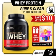 Optimum Nutrition, Gold Standard, 100% Whey Protein Powder, 2lbs (907g ) / 5 lbs (2.27 kg) / 10 lbs 