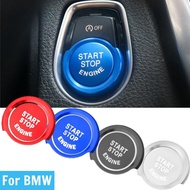 Car Engine Start Button Stickers Ignition Key Ring Trim Cover For BMW 1 2 3 4 Series X1 F48 F20 F21 