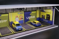 1/64 汽車模型場景套裝旺角門市現貨發售，歡迎直接親臨門市選購
G-FANS 1/64 SPOON Garage Diorama with LEDs
