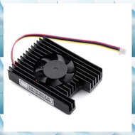 [G V W E] 3007 Cooling Fan for  Compute Module 5 5V 8000RPM PWM Radiator Aluminum Alloy Heat Sink fo