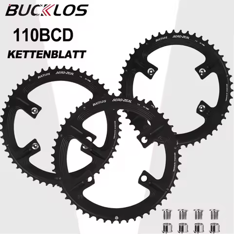 Road Bike 110BCD Chainring 50-34T 52-36T 53-39T Bike Crank Crown Chainring Double Speed Bicycle Chai