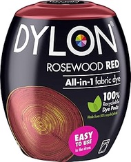 Dylon Washing Fabric Clothes Soft Furnishings Machine Dye Pod, 350 g (Pack of 1), Rosewood Red