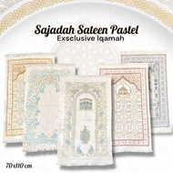 IQAMAH EXCLUSIVE PASTEL SATEEN PRAYER RUGS