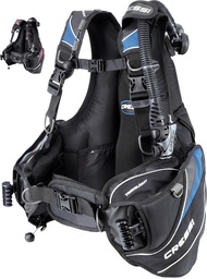Cressi Lightest Travel Scuba Diving BCD - Folds Completely to Save Space - Fully Accessorised: 8 D-R