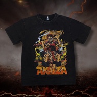 GOATMY AKAZA DEMON SLAYER TEE BLACK