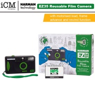 Ilford Harman EZ35 Auto 35mm Camera With Ilford HP5+ B&W Film