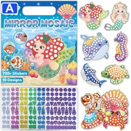 Paint By Sticker 3D Geometric Sticker Painting Kit Children Educational Toy Pasting Picture Puzzle P