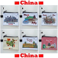CHINESE CITY WALLET READY IN 6 MOTIFS