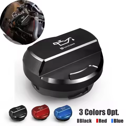 BEVINSEE Aluminum Oil Fill Cap for Audi A1 S1 A3 S3 RS3 8V for Skoda Octavia III vRS for SEAT Leon 5