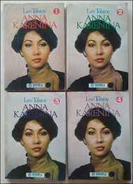 ANNA KARENINA 1 2 3 4 LEO TOLSTOY KOESALAH SOEBAGIO TOER CET. PERTAMA
