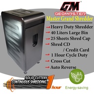 GEO SUPER GRAND HEAVY DUTY PAPER SHREDDER