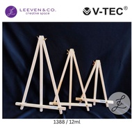 V-TEC EASEL SMALL WOODEN TABLE EASEL STAND