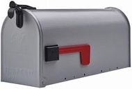 Replacement for Compatible with Gibraltar Mailboxes Grayson Classic Galvanized Steel Post Mount Mail