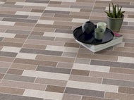 Keramik Platinum 40x40 Azuvi Brown Grey Matt Doff Kasar Lantai Dinding